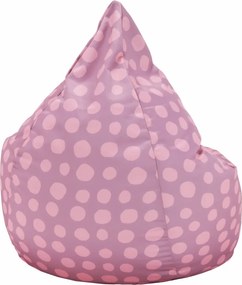 Babzsák, rózsaszín-lila/minta, TELDIN