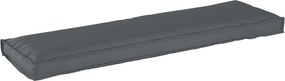 vidaXL Párna Antracit 140 x 40 x 8 cm Oxford Szövet