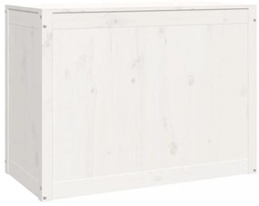 fehér tömör fenyőfa szennyestartó láda 88,5 x 44 x 66 cm