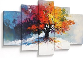 Kép - Színes fa (150x105 cm)