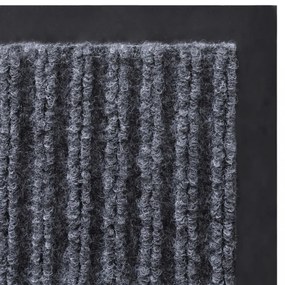 4 db szürke PVC lábtörlő 90 x 60 cm