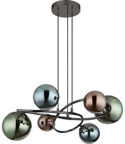 Globo 56142-6H - LED Csillár zsinóron RIHA 6xG9/3,5W/230V