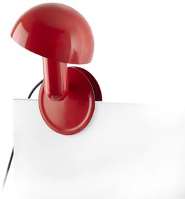 FARO 56103 - Csipeszes asztali lámpa 2in1 BELA 1xE27/15W/230V piros