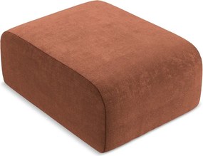 Terrakotta színű zsenília lábtartó Lani – Makamii