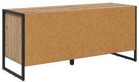 Cipőszekrény tárolóval Művészi tölgy 60 x 35 x 44 cm Faanyag