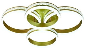 LED dimmelhető felületre szerelhető csillár LED/150W/230V 3000-6500K + távirányító