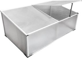 Kerti üvegház/melegágy, polikarbonát, 100x60x30 cm, LENSAR