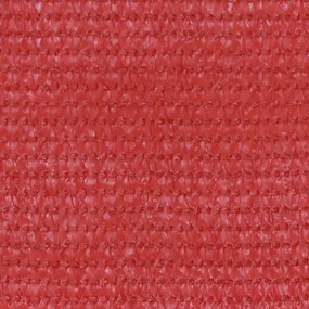 piros HDPE erkélytakaró 90 x 500 cm