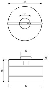 Felületre szerelhető csillár RIM 1xE27/60W/230V fekete/arany
