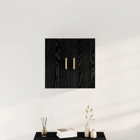 Fekete Áfonyás Fali Szekrény - 60x30x60 cm, Műszálas Fából Készült