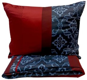 Ágynemű  pamut szatén Xénia TiaHome - 1x Párna 90x70cm, 1x Paplan 140x200cm