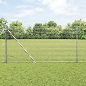 Hegesztett Drótkerítés 13 Cölöppel 0.8x10 m Horganyzott acél