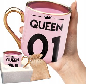 Queen Nyomott Mintás Bögre 01 Ajándék Neki Lánynak Valentin Napra