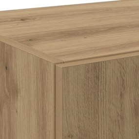 Magas Szekrény Kézműves Tölgy 70x42.5x185 cm Engineered Wood