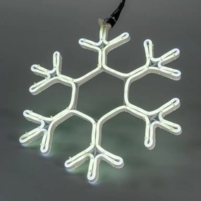 NEXOS Karácsonyi hópehely 40 x 35 cm 360 LED hideg fehér