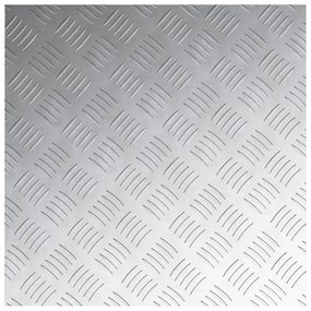Alumínium Rácsos Lemezek 2 db Csúszásmentes 50x50 cm