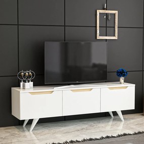 TV asztal/szekrény Praga (fehér). 1067139