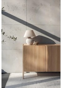 Natúr színű tölgyfa komód 220x85x42 cm Dvor – Gazzda