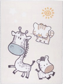 Gyerekszőnyeg 120x160CM Puha Plüss Kedves Állatok Kids