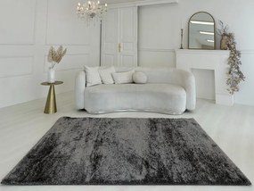 Marinca 5980 antracit shaggy szőnyeg 60x220 cm