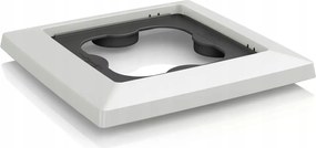 Gurulós virágtartó állvány Lechuza Cubico 30 Fehér