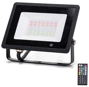 Aigostar B.V. Aigostar - LED RGB Reflektor LED/30W/230V IP65 + + távirányító AI0950