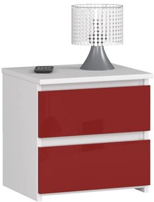 Éjjeliszekrény Cleania CL2 (fényes piros). Akció -15%. 1069507