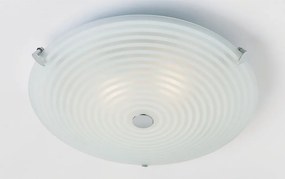 ENDON 633-32 ROUNDEL Ufo Lámpa Króm, Átlátszó, Fagyasztott Üveg E14 IP20