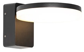 Modern kültéri fali lámpa fekete, LED-vel IP54 - Esmee