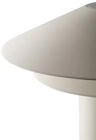 FARO 20069 - Asztali lámpa SHAN 1xE27/15W/230V pergamenpapír krémes