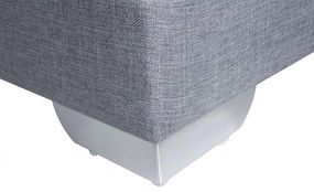 Franciaágy Boxspring 180 cm PREMIER (matracokkal) (világosszürke). 1007441