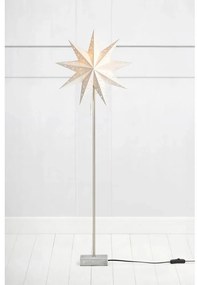 Fehér-szürke fénydekoráció karácsonyi mintával Toom – Markslöjd