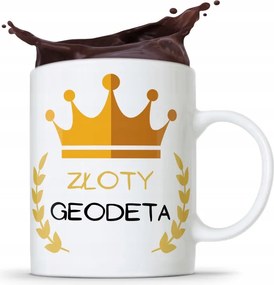 Ajándék Bögre Geodéta Arany Geodéta nyomtatott fényképpel