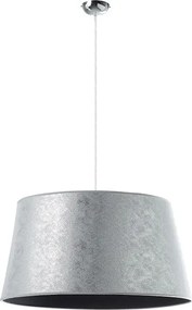 NOVA LUCE 840A-G05X1A-55 SELMA Ernyős Függesztett Lámpa Ezüst E27 IP20