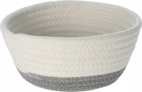 Tárolókosár, pamut, 18 x 8 cm