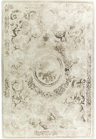 Szőnyeg Világos Nappaliba Vintage Stílus 3D Díszítő Hatás Galya 133x190 cm