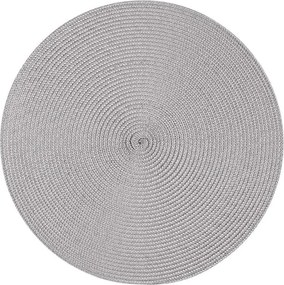 Szalma asztal alátét tányérokhoz szürke hamuszürke 38 cm 1db