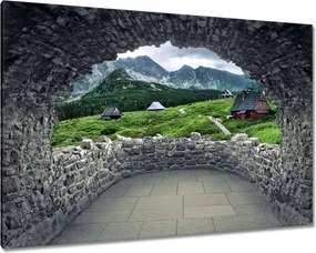 Festmények 120x80 Tátra Lánctalpas csarnok