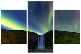 Kép - Aurora Borealis Izlandon (90x60 cm)