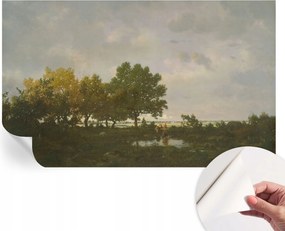 Öntapadós fali fotótapéta Hálószobába Erdei tájkép 416x254 cm