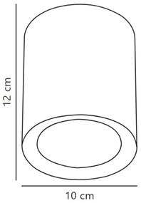 Nordlux - LED spotlámpa FALLON LONG LED/5,5W/230V fehér