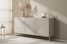 Asha komód 167 cm fiókokkal - kasmír