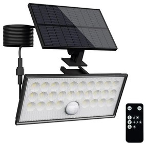 Top Light Top Light-LED Napelemes fali reflektor HELEON VARIO LED/8W/3,7V IP65 4000K+RC TP1806