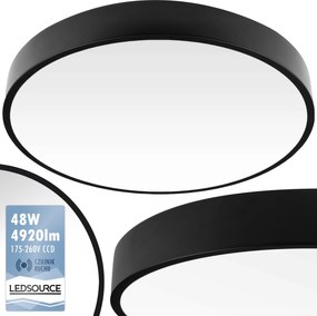 Mennyezeti Lámpa Led Panel Falra Szerelhető Kerek Teljesítmény 48W 40CM Nagy Mozgásérzékelő