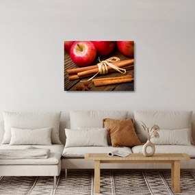Üveg kép - Fahéj (70x50 cm)