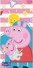 Peppa malac Little Love fürdőlepedő, strand törölköző 70x140cm (Fast Dry)