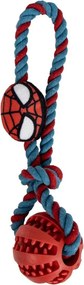 Pókember Hero kötél kutyajáték TPR labdával 30 cm