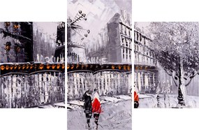 Kép - Olajfestmény a városról II. (90x60 cm)
