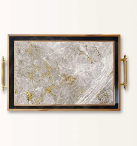 Üveg tálca, 38×24 cm – TPA10001