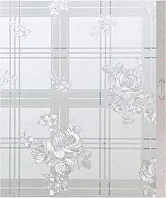 Ablakfólia öntapadós átlátszatlan dekoratív UV-szűrő 90x200 cm